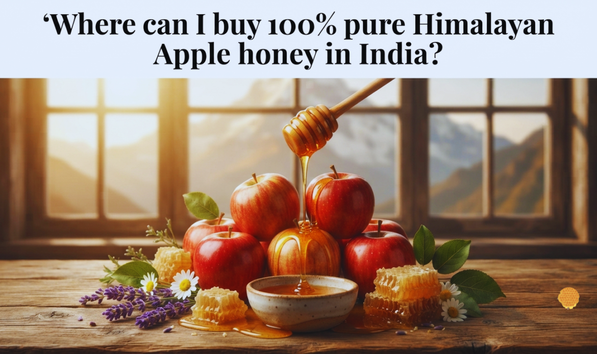 100% pure Himalayan apple honey